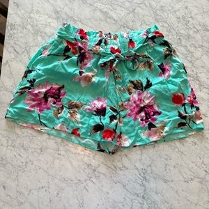 Floral shorts